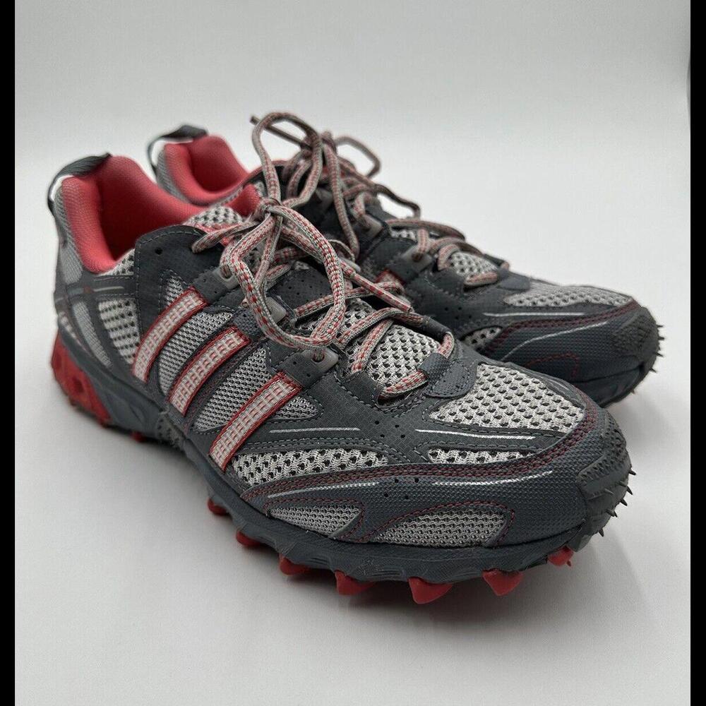 Adidas Kanadia V3 Women’s Trail Running Shoes Size US. 10 Pink And Gray